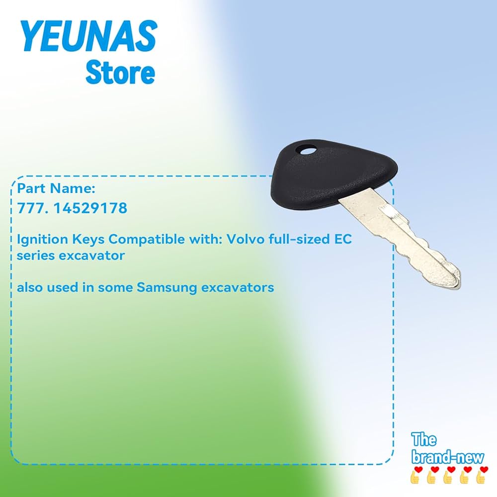 kodyです Volvo Excavator & Heavy Equipment Key 14529178